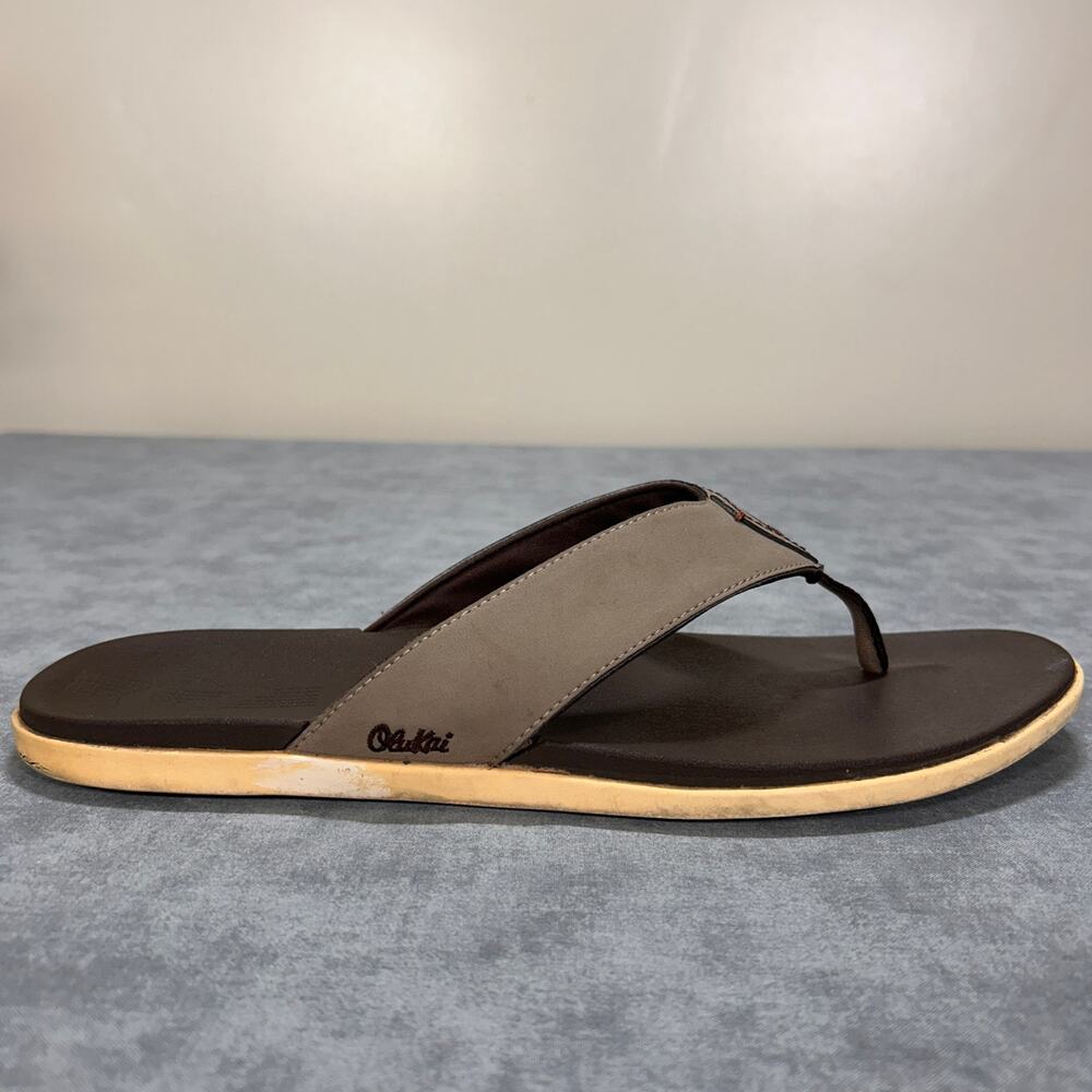 Olukai Holona Sandals Flip Flop Mens 11.5-12 Beach Surf Summer